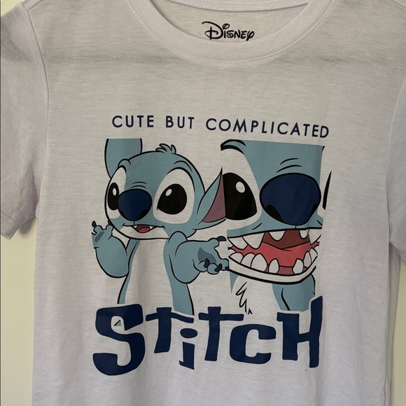 Disney Tops - ⭐️ 4 for $20 - Bundle and save!!! ⭐️
Disney Stitch White Comfy T-Shirt